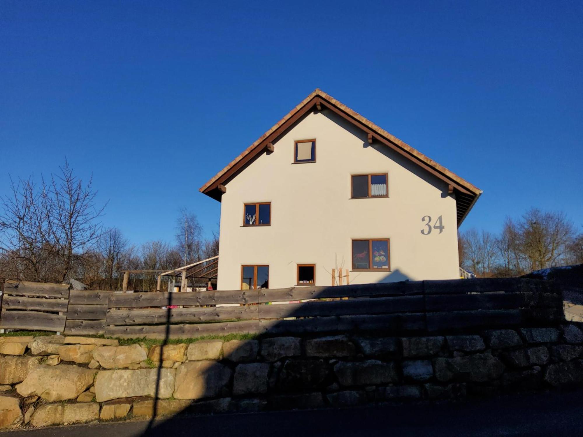 Strohballenhaus 霍夫比伯 外观 照片